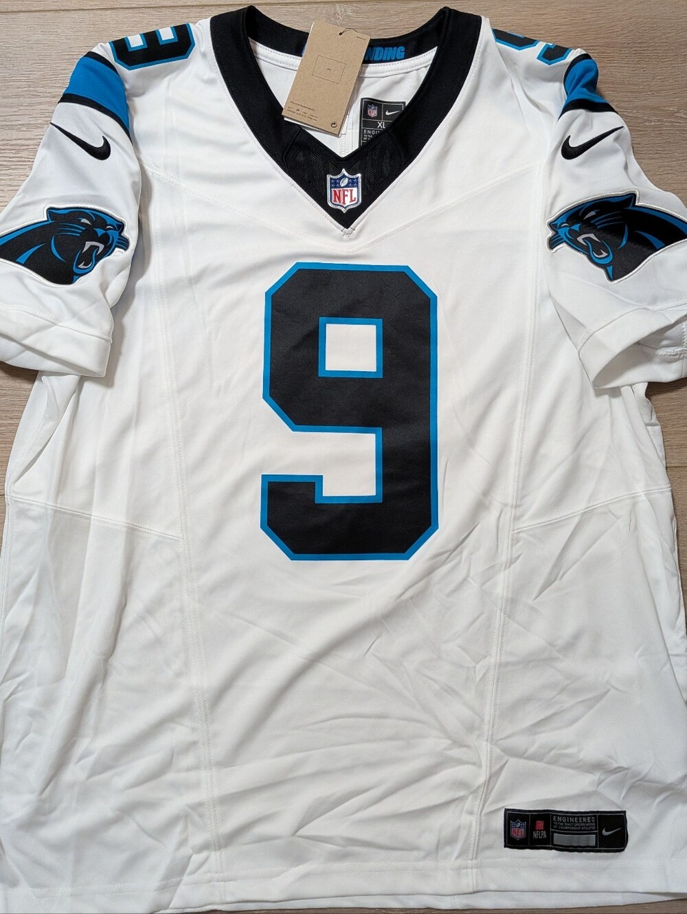 Nwt Nike Bryce Young White Away Limited Jersey